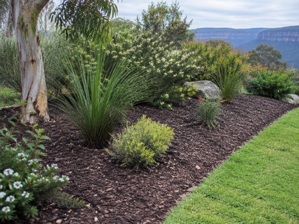 Garden Bed Re-Mulching